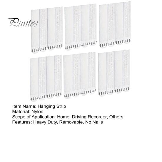 12 пар лент для подвешивания картин, прочная липкая вешалка для картин, съемная, без гвоздей, клейкая лента для крепления фоторамки, настенного крепления для художественных работ и постеров