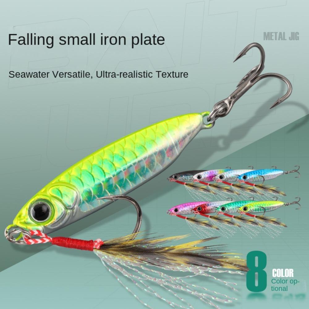 Железные плавающие воблеры Красный Зеленый Дальнобойная приманка Уличные крэнки Рыбалка