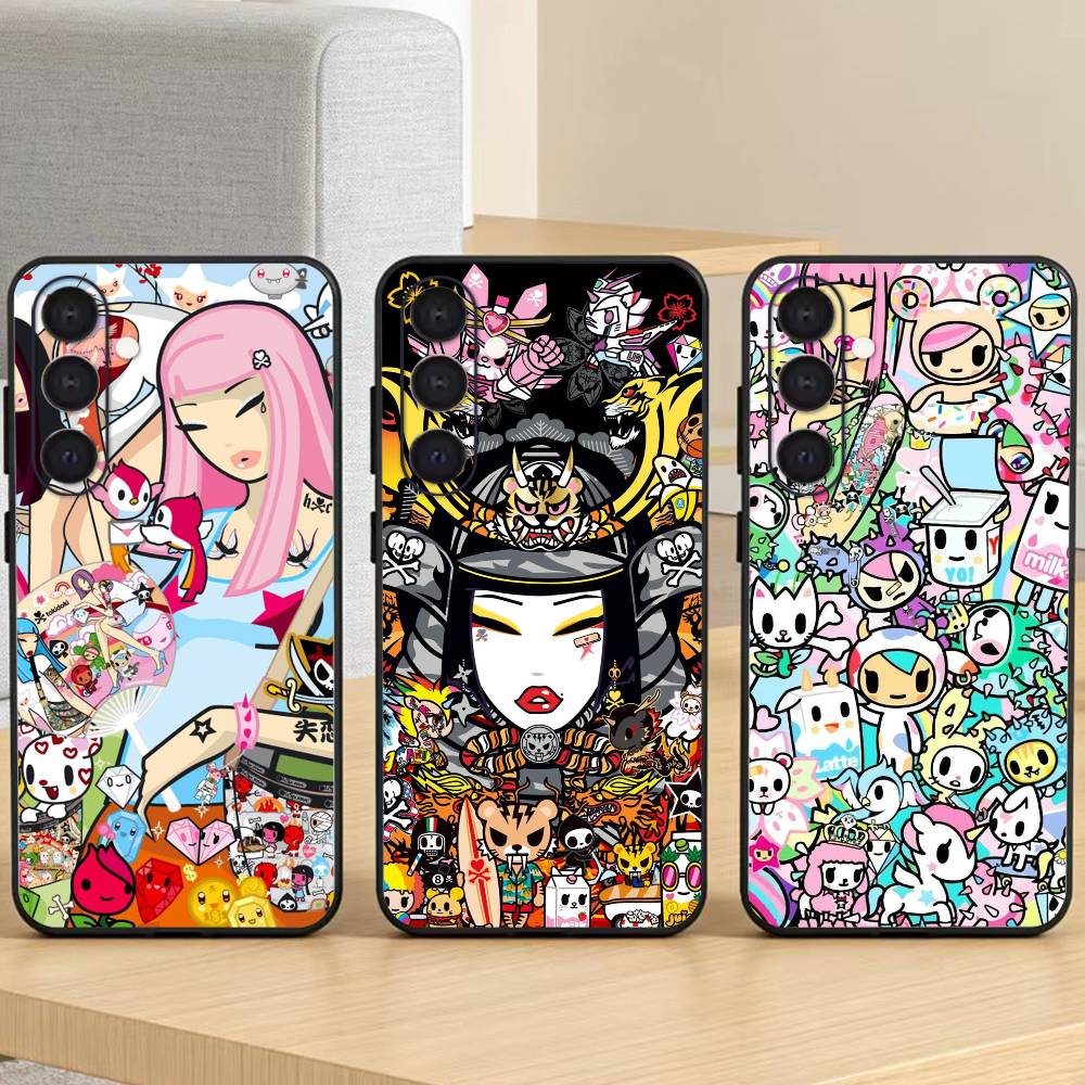 Чехол для телефона Cyber Sigil Cross для Samsung Galaxy A73, A72, A71, A70, A52, A51 Другие Мягкий черный чехол
