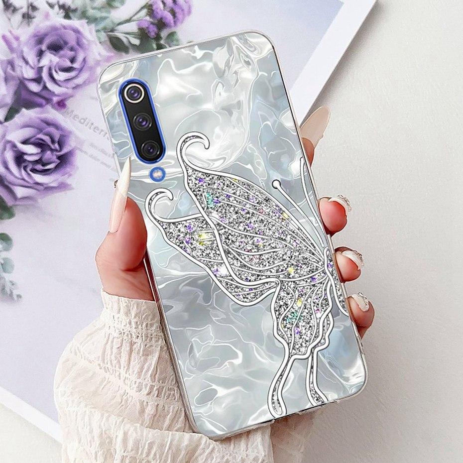 Cute Painting Phone Case For Xiaomi Mi 9 9SE 9Lite Soft Silicone TPU Back Cover For Xiaomi Mi9 9 SE 9 Lite Cases Bumpers