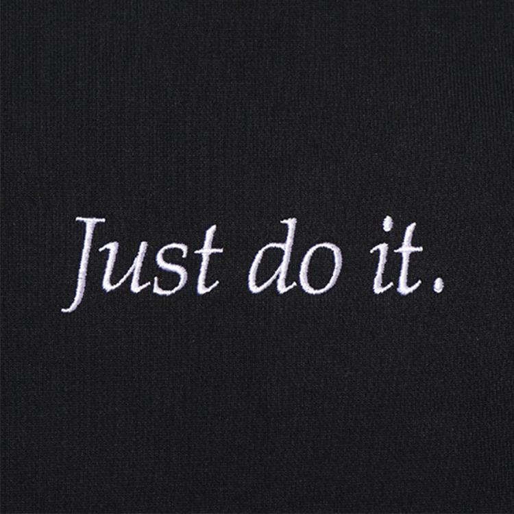 Nike Флисовая толстовка Just Do It, мужская толстовка черная CD0415-010
