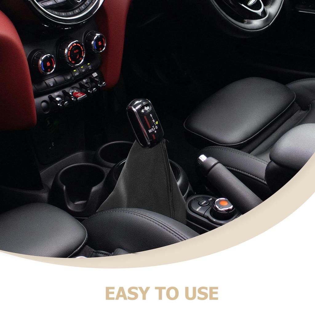 DECORNIJIA Чехлы на рычаг переключения передач Внутренняя накладка на ручку переключения передач Прочный Пыленепроницаемый Чехол для Автомобиля с Механической Коробкой Передач Герметичный Износостойкий Долговечный Защитный Дизайн