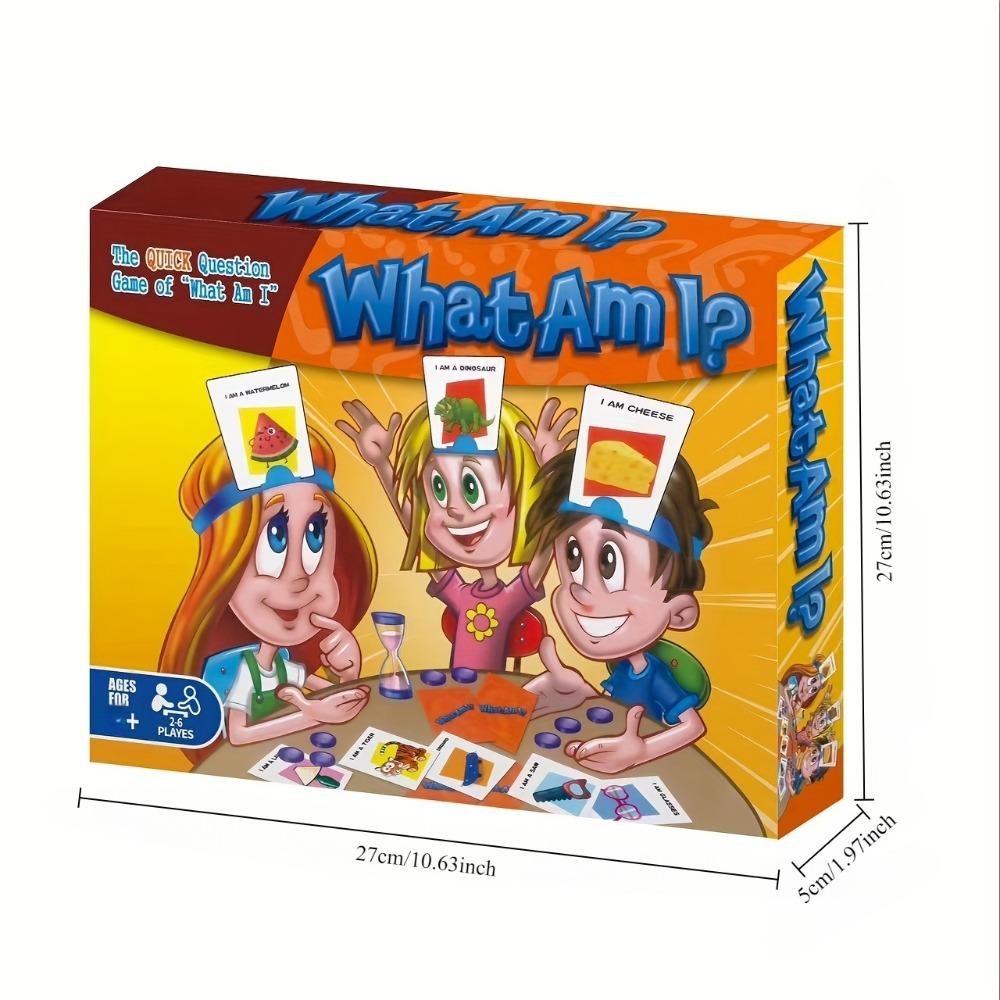 «Угадай, кто я» — интересная семейная игра-угадайка, подходящая для семейных посиделок, подарков на праздники, Хэллоуин и Рождество.