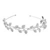 Zinc Zinc Alloy Material Bridal Headwear Rhinestone Crystal Bride Headband Tiara Headpiece  Bridal Dress