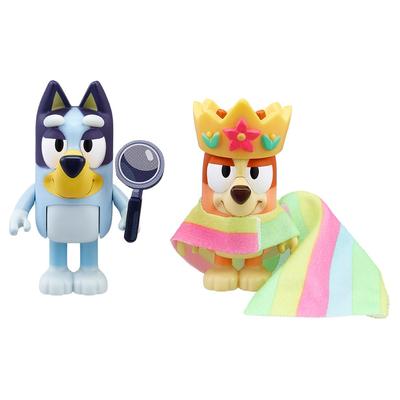 TAKARA TOMY Bluey Bluey Набор фигурок Дружба Королева Бинго и Bluey