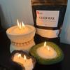 Песок для свечей Pearled Candle Sand, 250 г Песочная свеча, Заправляемая свеча, Без запаха, Песок для свечей своими руками, Воск для свечей Pearled, Самозатухающий