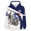 Мужская толстовка с капюшоном Puerto Rico с 3D-принтом, осенний свитер, повседневная толстовка с капюшоном для мужчин, свободная одежда
