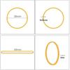 AMUU Rubber Bands Small 650 pcs size16 Rubber Bands 38mm #16 Rubber Band for Office Supplies School Home Elastic Band