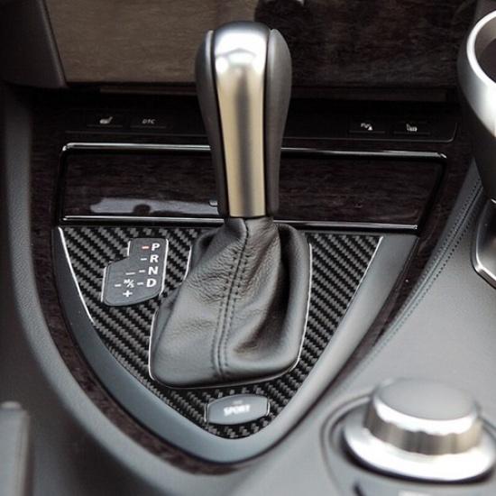 Накладка на ручку АКПП из углеродного волокна для BMW 6 серии E63 E64 2004-2010