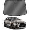 Windshield Sun Shade for Lexus NX 20222 2023 2024 NX250 NX350 NX350h NX400h+ NX450h+ Windshield Sunshades Front Window Sun Shades Cover Foldable Sun