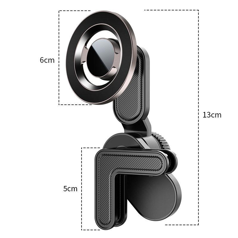 Universal Car Display Screen Phone Mount Magnetic 360 Degree Rotation Adjustable Holder for GPS  Road Trips