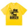 Funny Big Kahuna Burger T Shirt Healthy Breakfast Retro Fashion Men/women Clothing Vintage Harajuku High Quality Cotton Tshirts