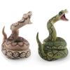 Simulated Jungle Reptile Python Model Children'S Science And Education Cognition Boa Snake Trick Static Desktop Ornament