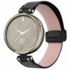 For Garmin Lily Watch Strap PU Leather Wrist Band with Magnetic Buckle