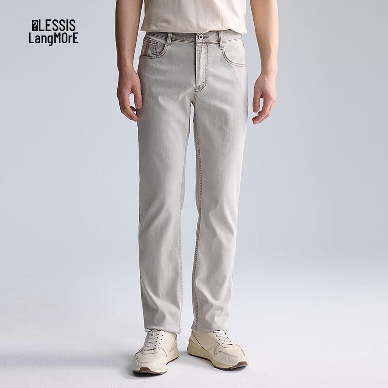 Мужские джинсы Lilang Slim Fit из экологичного эластичного денима