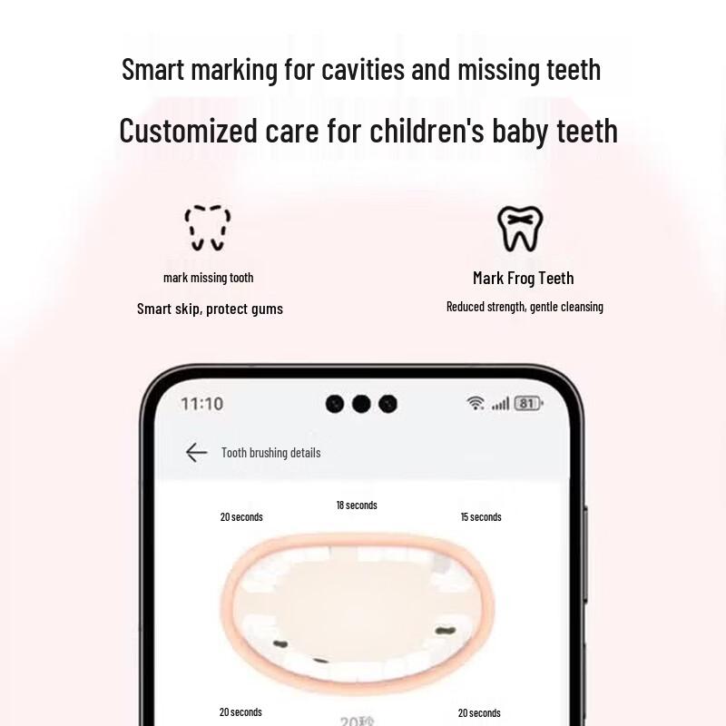 HUAWEI Smart Kids Electric Toothbrush by LIBOD CN plug (adapter included)