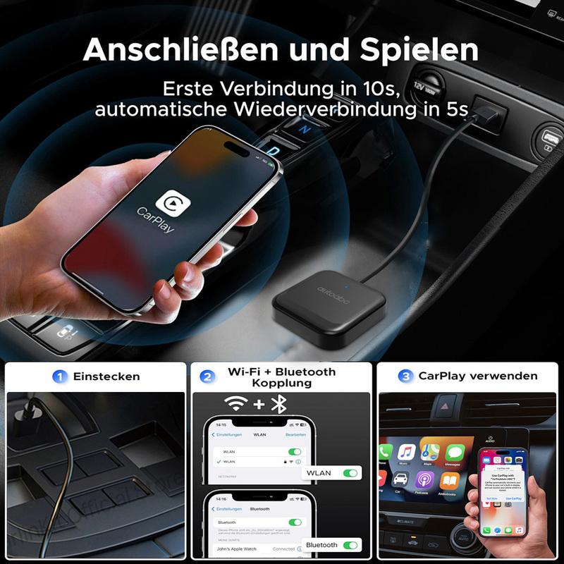 Carbitlink к беспроводному CarPlay Автомобильная навигация Plug & Play Автомобиль Carbit link Для Baic X55 Geely Jetour Changan Chery DongFeng