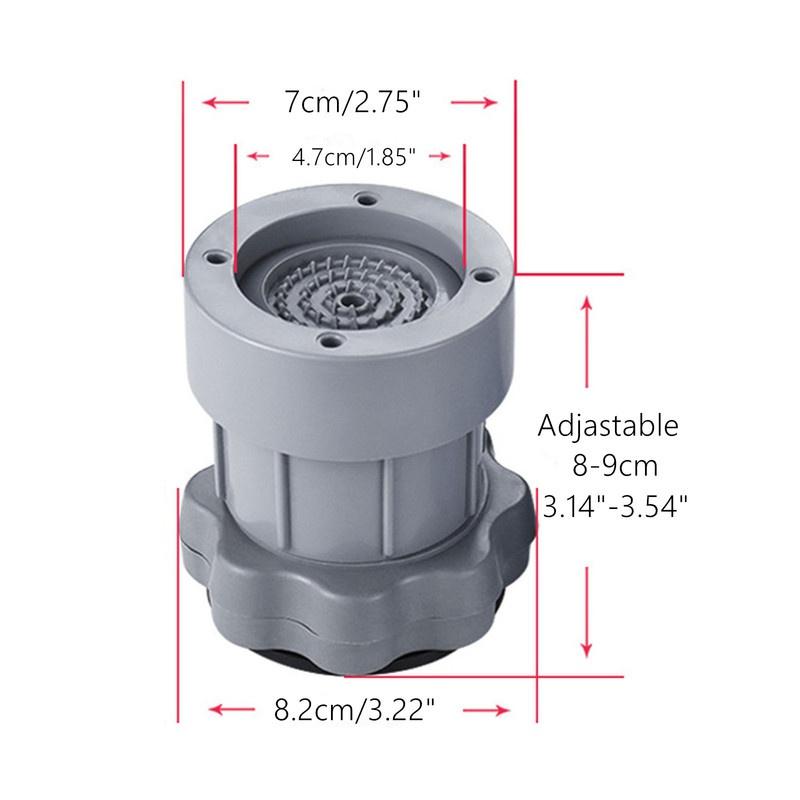 1 шт. универсальные антивибрационные подушечки для ног, резиновый коврик для стиральной машины, антивибрационная подставка для сушилки, основание холодильника, фиксированная нескользящая подкладка