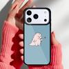 Животное Динозавр Веселый Дино мягкий Чехол для телефона для iPhone 17 16 15 14 13 Pro Max Задняя крышка для 12 11 Pro Coque