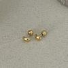 THE BORING Soy Bean Gold Earrings