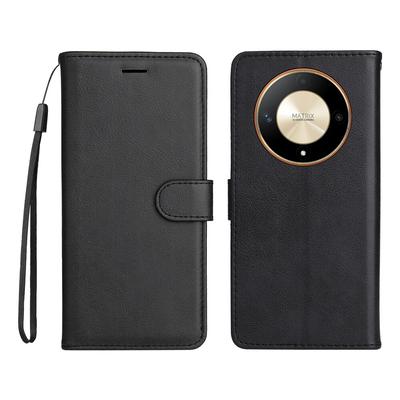 Флип-кожаный чехол для телефона для Huawei Honor X9B X9 B 5G X8B X7B X9A, сплошной цвет, подставка для книги, магнитный кошелек, сумка-кобура с отделением для карт, сумка-кобура для Honor Magic 6lite