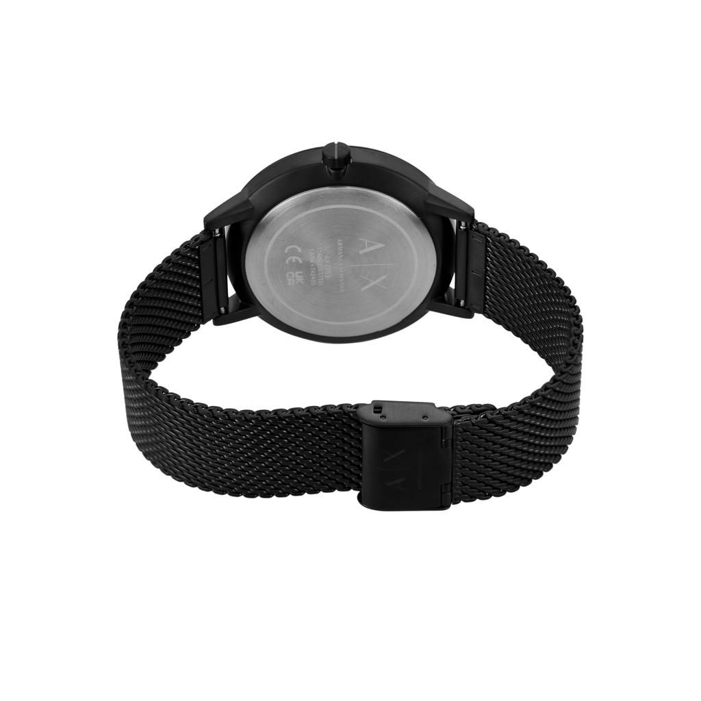 Часы Armani AX7162SET черные [AX Exchange] мужские