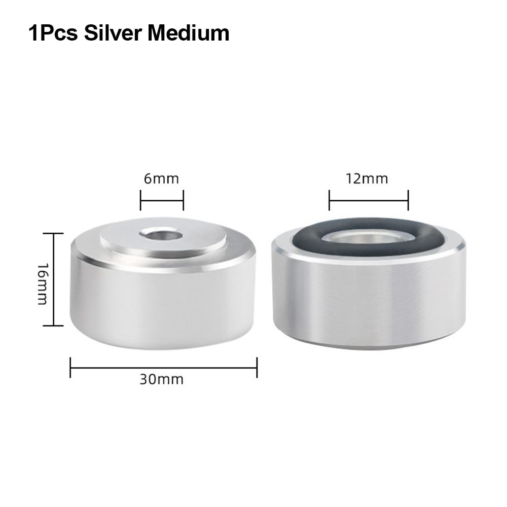 1/4Pcs Isolation Feet Pad Aluminum Alloy Amplifier Base Feet  for Speakers CD Amplifier