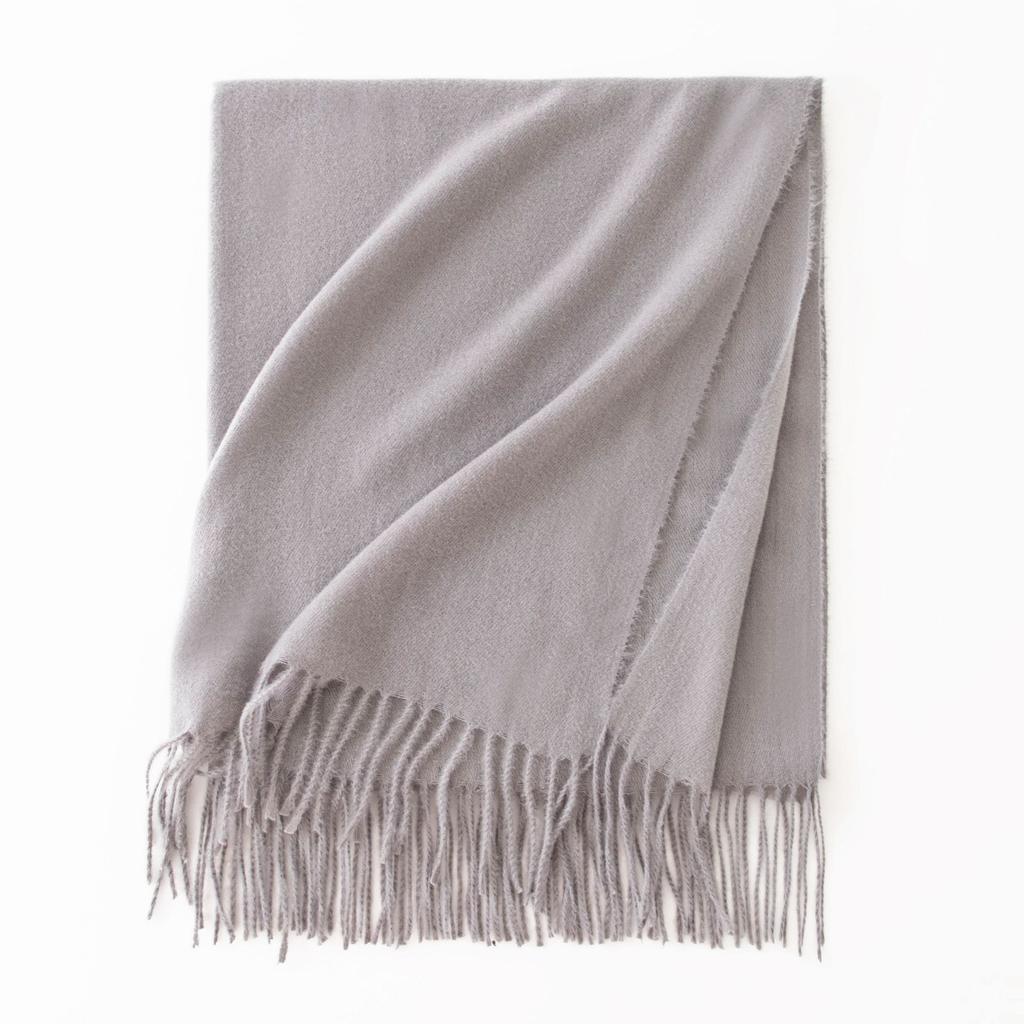 Cashmere Feel Scarf Autumn and Winter Korean Imitation Cashmere Girls High End Shawl Warm Scarf