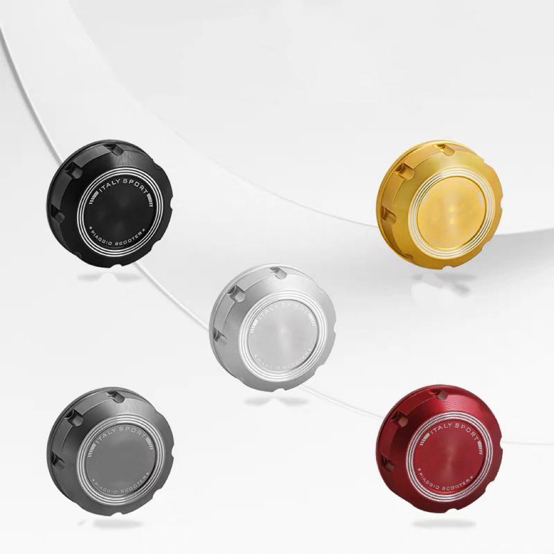 Motorcycle Accessories Scooter Gas Fuel Tank Filler Cap for All VESPA GTS GTV LX Primavera Sprint 150 250 300 CNC aluminum alloy