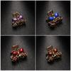 Ladies Gifts Retro Vintage Mini Butterfly Hair Clip Resin Hairpins Jewelry Claw