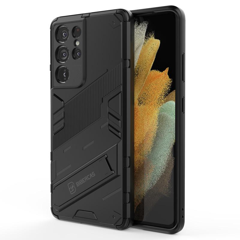 Подходит для Samsung Note20 Ultra Punk Противоударный чехол Samsung S24 Многофункциональный чехол-подставка