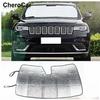 Для Jeep Grand Cherokee 11-20 Козырек-шторка на лобовое стекло Защита от УФ-излучения Чехол