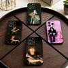 Чехол для телефона Kai Angel Damage SINGER для iPhone 17,16,15,14,13,12,11 Plus,Pro Max,XS, Мягкий силиконовый черный чехол
