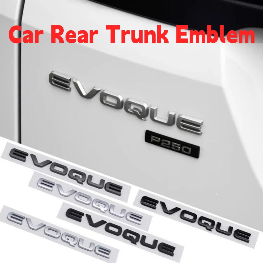 3D ABS Car Rear Trunk Badge Decal Styling Exterior Decoration
