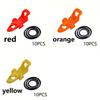 10set/pack Fishing Hook Secure Keeper Holder Lure Accessories Fishing Rod Bait Casting Tool  Jig Hooks Safe Keeping
