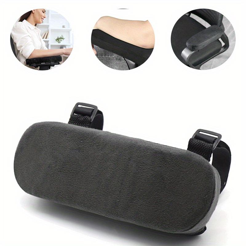 1pc Memory Foam Armrest Pads, Universal Elbow Support Cushion for Office Chair, Arm Pressure Relief Covers for Desk Chairs Home