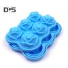 Силиконовая форма для лотка для кубиков льда, форма розы, защита от разливов, коктейли, неувядаемая форма для лотка для льда