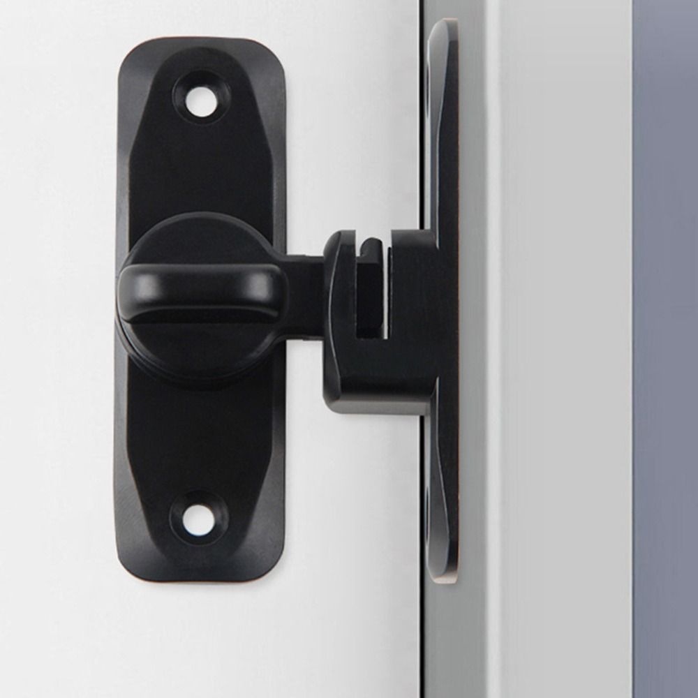 Flat Door Catch Anti-theft Door Bolt No Punching Door Lock Buckle Home