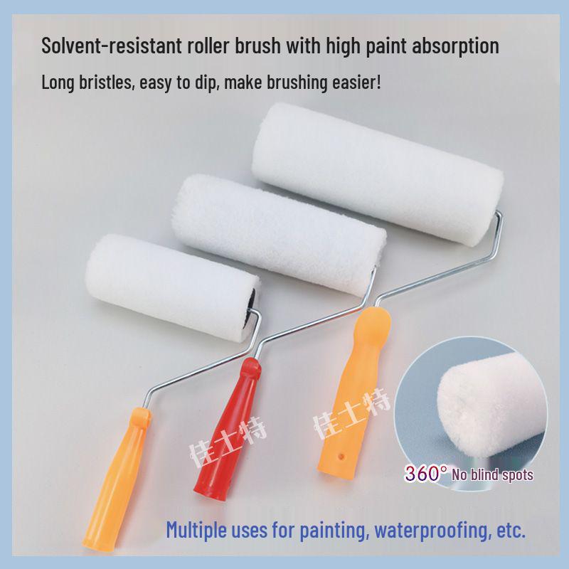 4, 6, 8, 9 Inch Fine Nap Paint Roller for Latex Paint and Wall Coatings