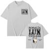 Певица Розалия Футболки с принтом LUX Tour Мужская Женская Одежда Высококачественные Модные Футболки Летняя Свободная Футболка с Коротким Рукавом