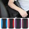 Чехол на центральную консоль автомобиля, универсальный лоскутный цвет, искусственная кожа, водостойкий подлокотник, подушка для сиденья, чехол для коробки, протектор, автоаксессуары