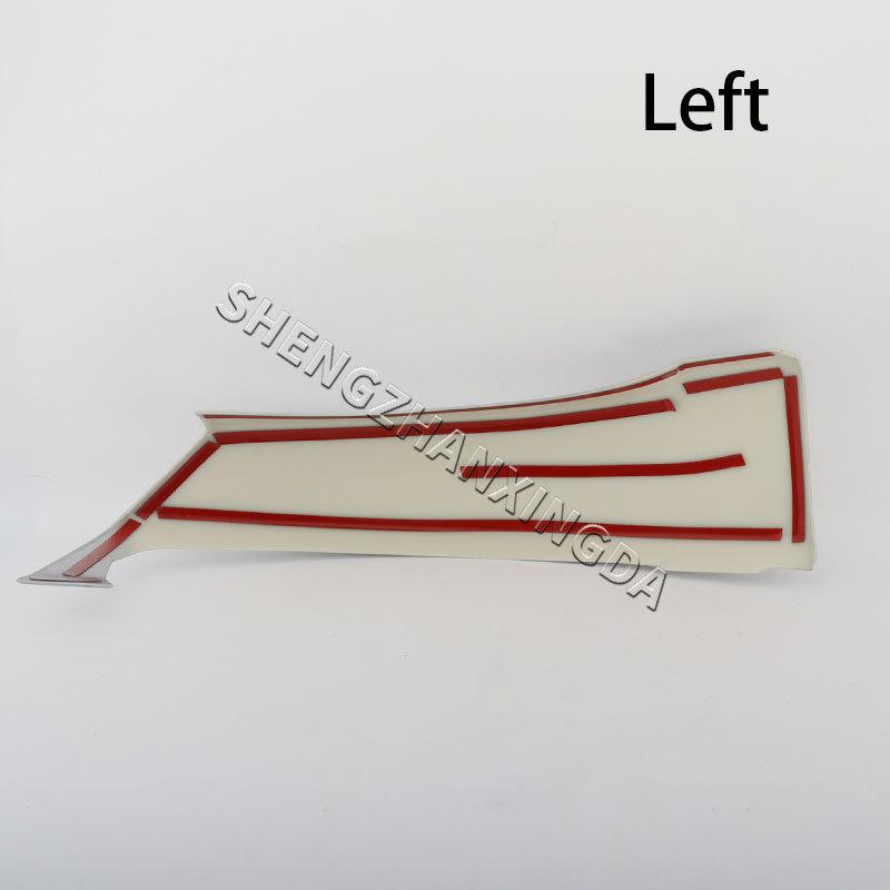 Front lower bumper side grille lip corner protective decorative cover for Mitsubishi Outlander 2016, 2017, 2018