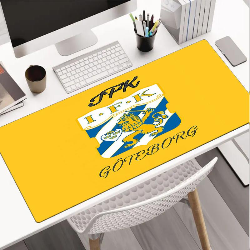 Ifk Goteborg Crest Mouse pad Mouse pad, Gaming Mouse Pad, keyboard pad, Desk Decor for computer notebook Fan Gift Birthday Gift