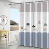 Mildew Proof Bathroom Curtain Waterproof Printed Shower Curtain New Shower Curtain