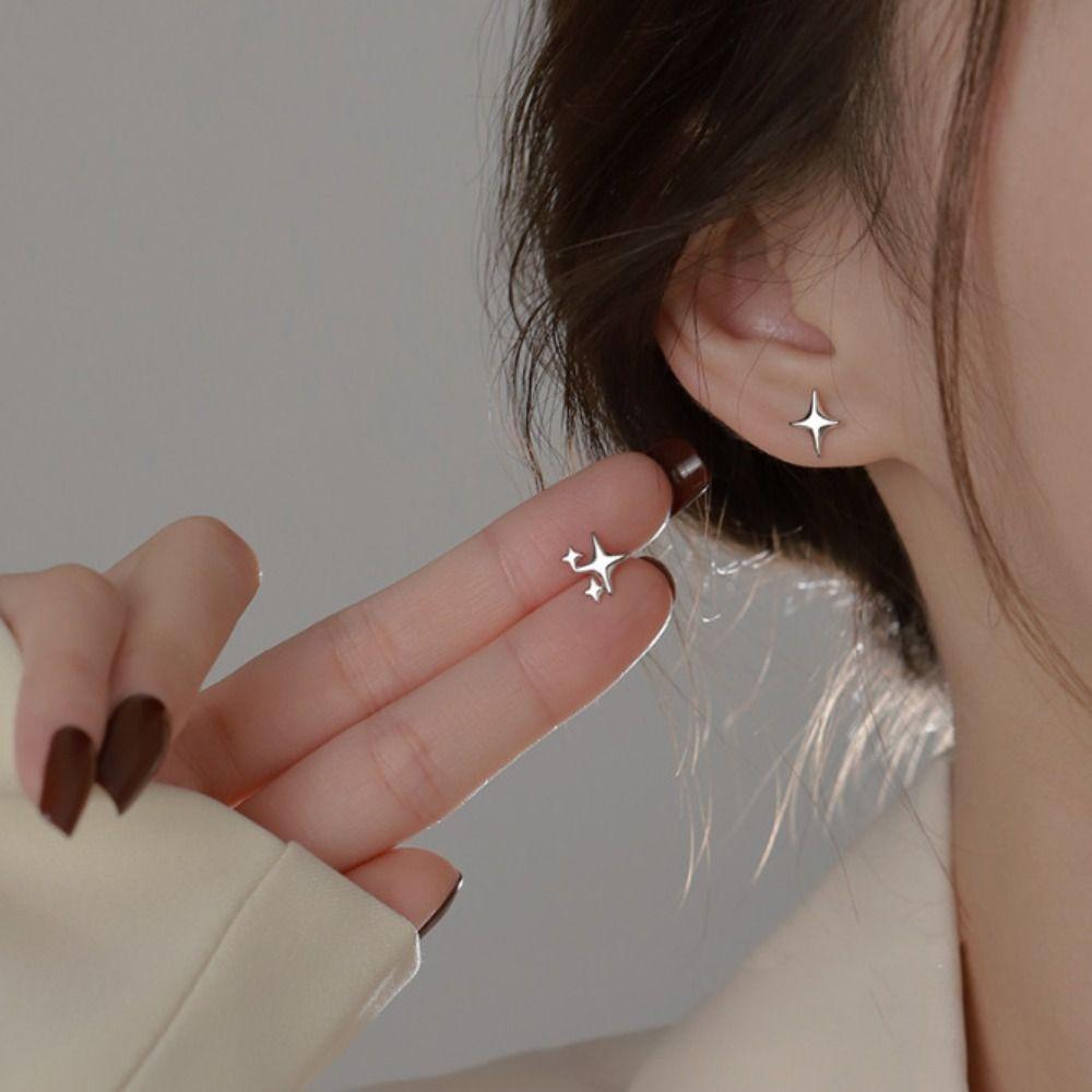 Butterfly Butterfly Stud Earrings Star Butterfly Earrings Fashion Heart Shaped Long Earrings Women
