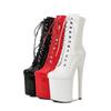 20CM Women Sexy Shoes Pole Dance Shoes Pumps Party Club Platform High-heeled Shoes Model Boots