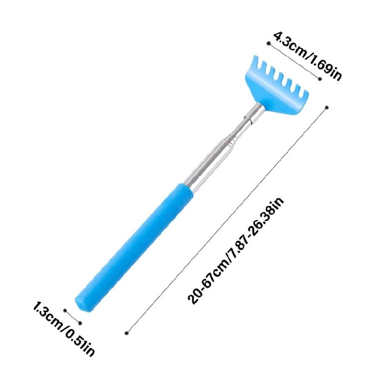 Interaction Cats Teaser Stick Teasing Toy With Retractable Length Grooming Tool For Outdoor Indoor Itching Scratching
