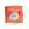 Interactive Dog Toy with Sound and Hidden Treat, Smart Books Shape for Pet Intelligence