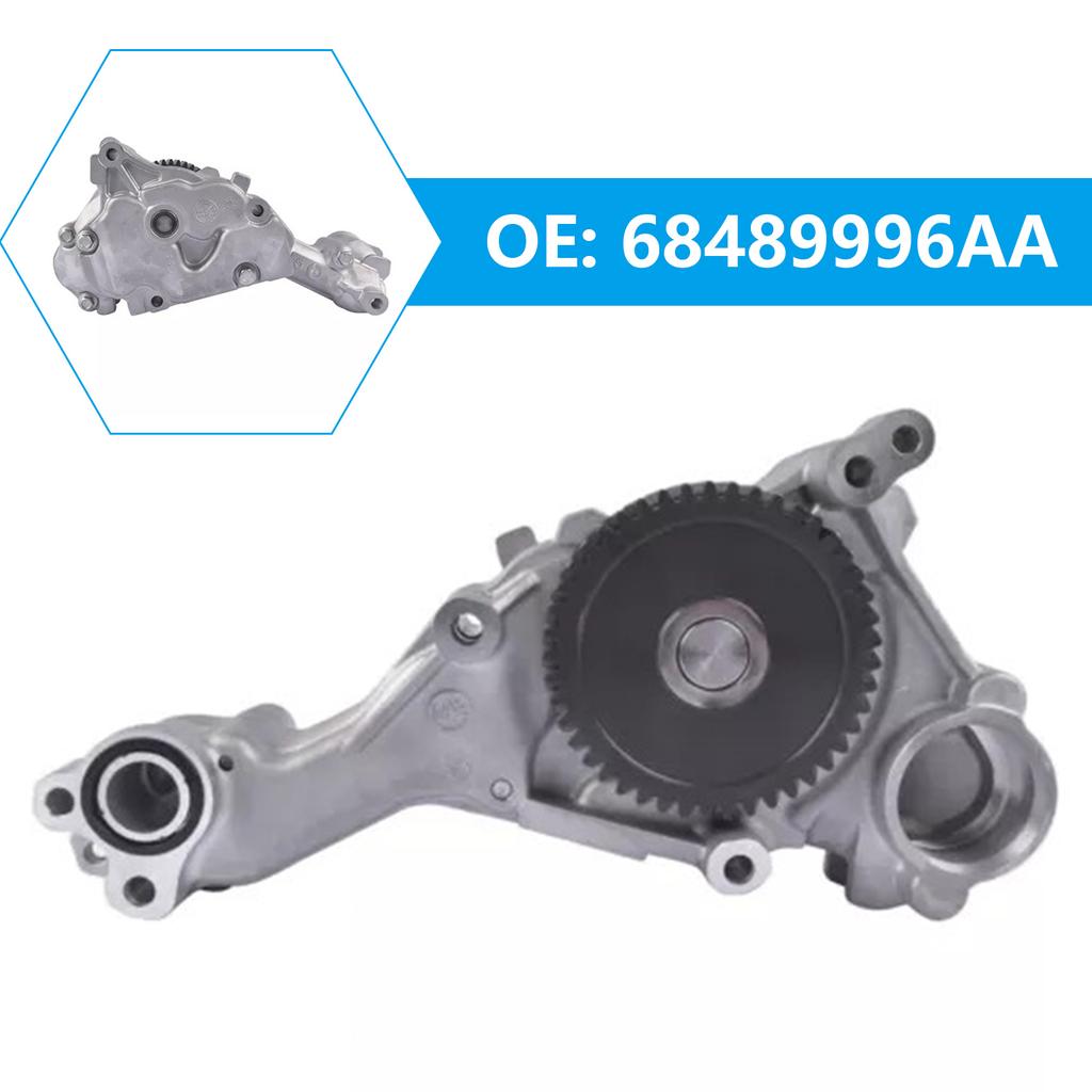 Oil Pump 68489996AA for Jeep Grand Cherokee Wrangler 3.0L V6 Pickup 2014-2021