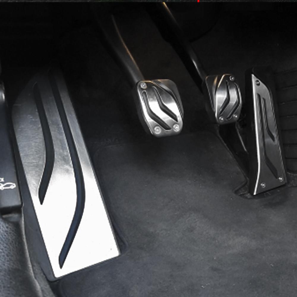 Накладки на педали автомобиля для BMW X1 X3 X4 X5 X6 1/2/3/5/6/7 Серии E87 F20 E90 E92 E93 F30 F35 F34 F31 GT Педали Педали газа топливные тормозные